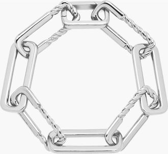 Yoj Oto Maxi Rope Chain Bracelet in Silver at Nordstrom