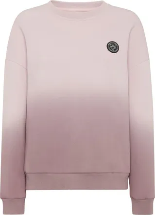Plein Sport Oversize Hoodie Sweatshirt Degrade Women in Purple at Nordstrom, Size X-Small