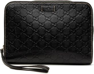 Gucci Pre-owned Gucci Guccissima Clutch Unisex XK4WCI3KQQ4KWED0