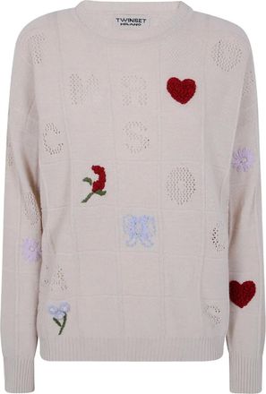 Twin-Set x Marco Rambaldi Maglione - Toni neutri