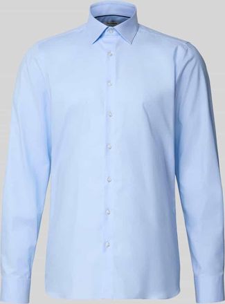 Olymp Level 5 Slim Fit Businesshemd aus Baumwoll-Mix in Bleu, Gr&ouml;&szlig;e 38