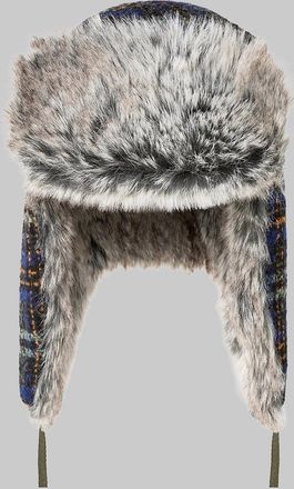 Kangol Wool Ushanka Cap grau