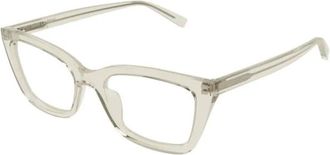 Saint Laurent Cat-eye Brillen - Dames - Accessoires - Grijs - Maat: 53 MM
