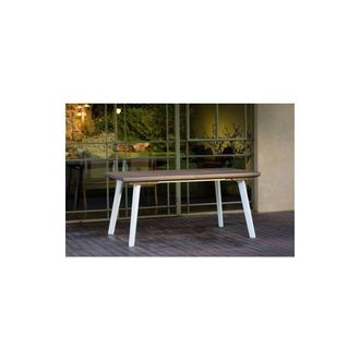 Keter Tavolo Harmony Estens 160/240x100x74cm Bco/capp