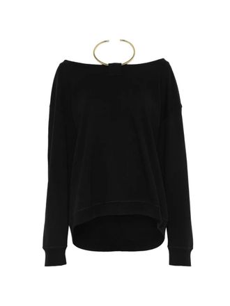 Darkpark Erin Necklace Off Shoulder Top