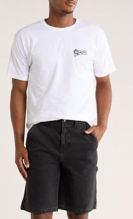 Vans Cabbie Cotton Graphic T-Shirt in White at Nordstrom Rack, Size X-Large