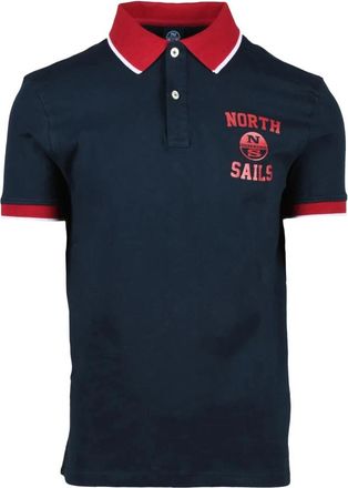 North Sails tshirt - Heren - Polos - Blauw - XL - Katoen - Tops