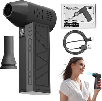 OEM Soplador De Aire, Ventilador De Mano Para Exteriores, Eliminador De Polvo De Aire Comprimido, Secador De Varias Velocidades, Accesorio De Limpieza De 
