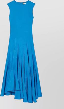 Tory Burch silk sleeveless a-line midi dress