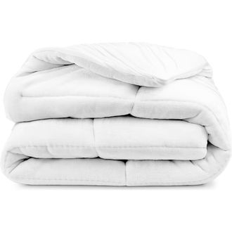 Bare Home Pillow-Top Reversible Mattress Pad in White at Nordstrom, Size California King