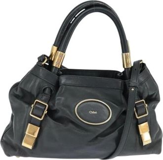 Chlo&eacute; Pre-owned Handbags, female, Black, Size: ONE SIZE Pre-owned Hand Bag