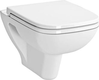 Vitra S20 Inodoro Suspendido De Cer&aacute;mica 36x34x48 Cm Con Brida, Salida Horizontal, Vendido Sin Asiento, Blanco (5505-003-0101)
