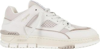 Axel Arigato Taupe/Off-White Area Lo Sneakers