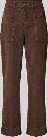 Angels Cordhose mit Eingrifftaschen in Dunkelbraun, Größe 34/29