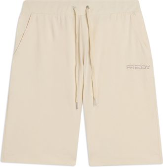 Freddy Pantaloni Corti in Jersey con Coulisse e Logo FREDDY
