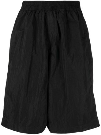 True Tribe shorts con effetto - Nero