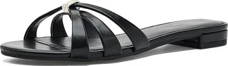 Calvin Klein Petula Womens Sandals Black : 9.5 M, Faux Leather