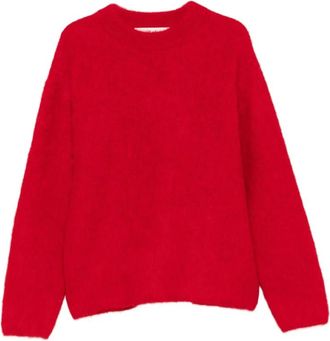 S&eacute;fr Maglione Haru - - Knitwear - Uomo - Rosso - M