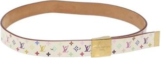 Louis Vuitton Pre-owned Tela belts - - Pre-owned - Donna - Multicolore - ONE SIZE