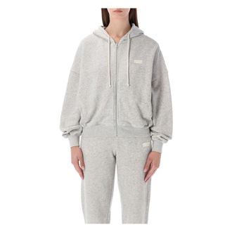 American Vintage Dames, Sweatshirts & Hoodies, Grijs, Maat: Xs/S Katoen