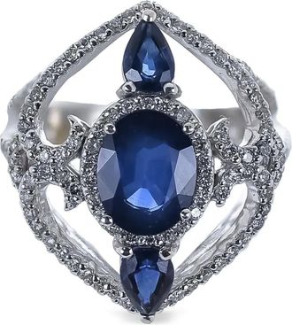 Piranesi Ring met diamant - Zilver