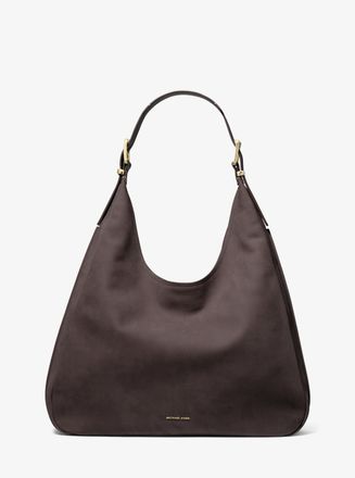 Michael Kors Nolita Large Nubuck Hobo Shoulder Bag