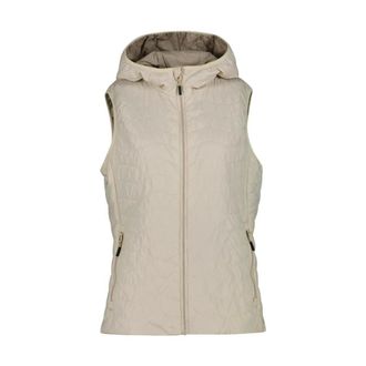 F.lli Campagnolo Gewatteerd vest - Dames - Sport - Beige - Maat: S