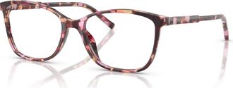 Dolce & Gabbana 54mm Rectangle optical glasses in Pink at Nordstrom