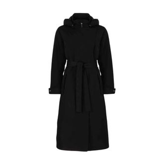 Giacomo Coat 6626463 - Dames - Mantels - Zwart - Maat: S Leer