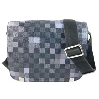 Louis Vuitton Pre-owned Damier Graphite Schoudertas - Heren - Pre-owned - Zwart - Maat: ONE Size