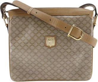 Celine Pre-owned Cross Body Bags, female, Beige, Size: ONE SIZE Pre-owned Plastic Cross Body Bag