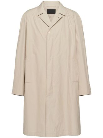 Prada Cotton-Blend Overcoat