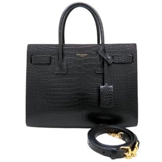 Saint Laurent Bolso Tote Pre-owned Vintage - Pre-owned - Mujer - Negro - ONE SIZE