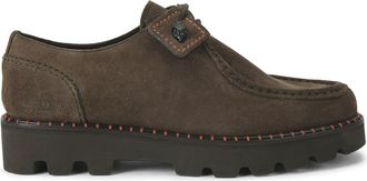 Kurt Geiger Mens Suede Brompton Derby Brogues - Brown - Size UK 10