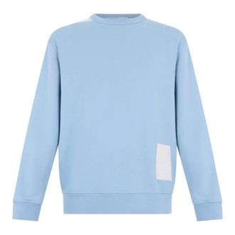 Stone Island Sweatshirts, male, Blue, Size: 2XL Crew-neck Sweatshirt