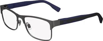 Lacoste Rectangle Full Rim Eyeglasses - Gray
