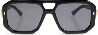 Dsquared2 Square Zonnebrillen - Heren - Zonnebrillen - Zwart - ONE Size - Accessoires