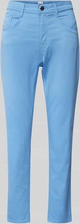 Brax Brax Stoffhose in verk&uuml;rzter Passform Modell MARY in Blau, Gr&ouml;&szlig;e 34