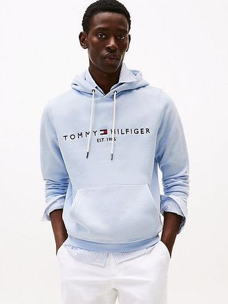 Tommy Hilfiger Logo Embroidery Fleece Hoody