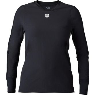 Fox Womens Defend Thermal Bike Jersey Black M
