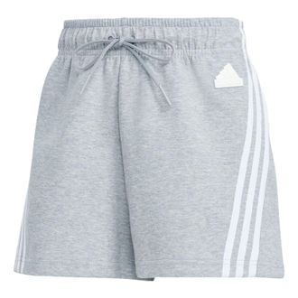 adidas (WMNS) adidas Future Icons 3-Stripes Shorts Asia Sizing Grey IC0521