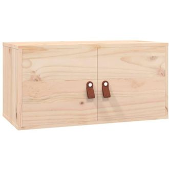 vidaXL Wall Cabinet 60x30x30 cm Solid Wood Pine Vidaxl