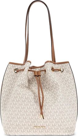 Michael Michael Kors Borsa a spalla con monogramma - Toni neutri