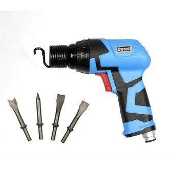 Trade Shop Trade Shop - Martello Scalpello Demolitore Ad Aria Compressa Trapano 4 Punte Accessori