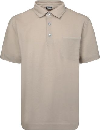 Ermenegildo Zegna Hombre, Camisetas, Beige, Talla: L