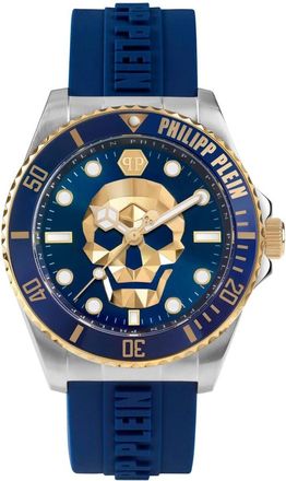 Philipp Plein Diver 44mm Horloge - Heren - Horloges - Blauw - ONE Size - Accessoires