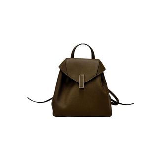 Valextra Iside Mini Backpack - female - Valextra - Backpacks - Brown - ONE SIZE - Bags