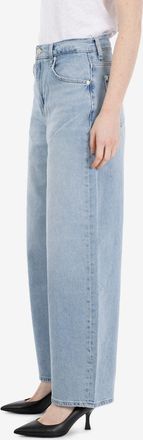 7 For All Mankind Bonnie Curvilinear seabreeze light blue