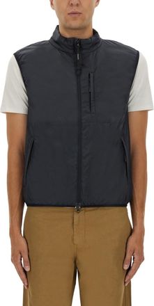 Aspesi Blue Regular Sleeveless Jacket
