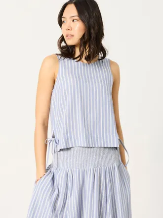 Fat Face FatFace Dara Blue Regular Blouse